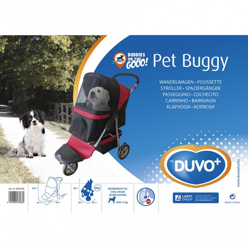 poussette de transport pour chien